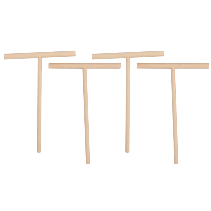 4X Practial T Shape Crepe Maker Pancake Batter Wooden Spreader Stick Home Kitchen Tool Kit DIY Use
4X Practial T Shape Crepe Maker Pancake Batter Wooden Spreader Stick Home Kitchen Tool Kit DIY Use