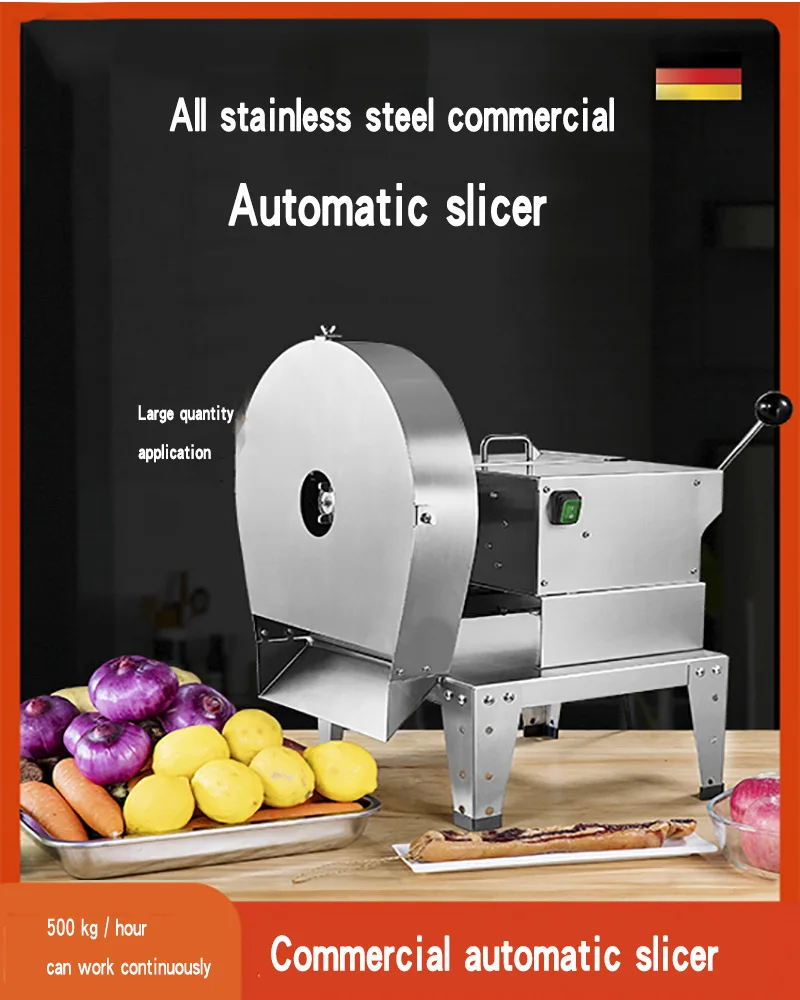 Commercial electric Slicer Manual Cutter fruit vegetable potato radish lemon slicing meat cutting Machine vegetable chopper 
Commercial electric Slicer Manual Cutter fruit vegetable potato radish lemon slicing meat cutting Machine vegetable chopper