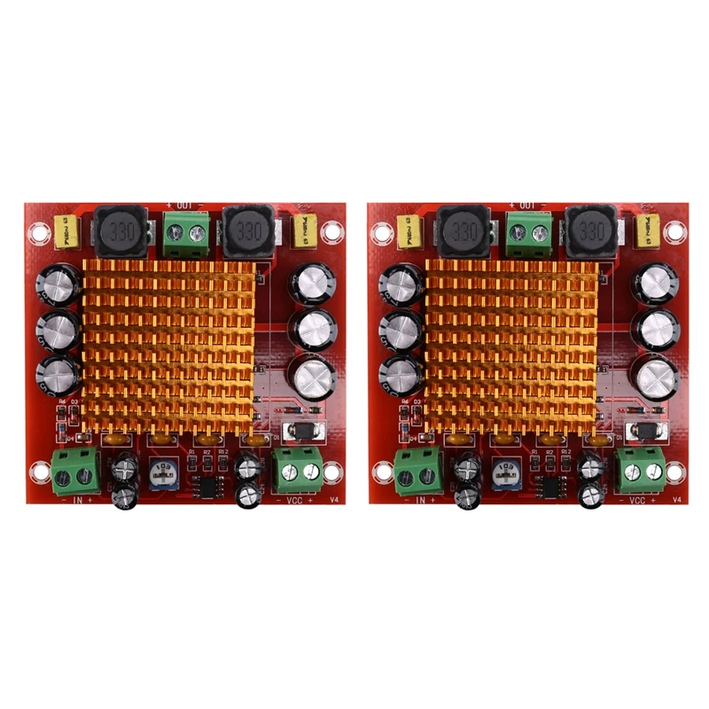 2X XH-M544 DC 12V 24V 150W TPA3116DA TPA3116 D2, одноканальный цифровой усилитель мощности, Плата усилителя
2X XH-M544 DC 12V 24V 150W TPA3116DA TPA3116 D2, одноканальный цифровой усилитель мощности, Плата усилителя
