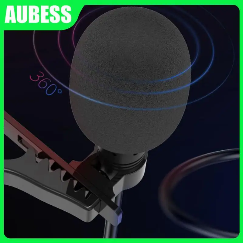 Condenser Microphone Noise Reduction Black Wired Microphone Collar Clip 2 Channel Audio Device Broadcasting Microphone Mini
Condenser Microphone Noise Reduction Black Wired Microphone Collar Clip 2 Channel Audio Device Broadcasting Microphone Mini