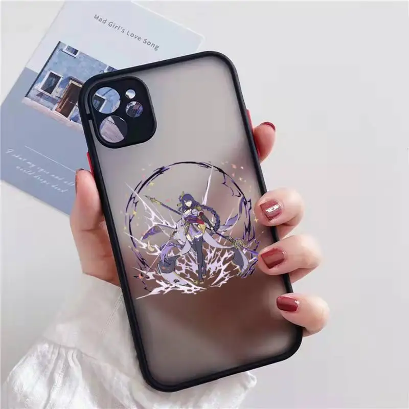 Genshin Impack Phone Case For iPhone 13 12 11 Mini Pro XR XS Max 7 8 Plus X Matte transparent Back Cover
Genshin Impack Phone Case For iPhone 13 12 11 Mini Pro XR XS Max 7 8 Plus X Matte transparent Back Cover