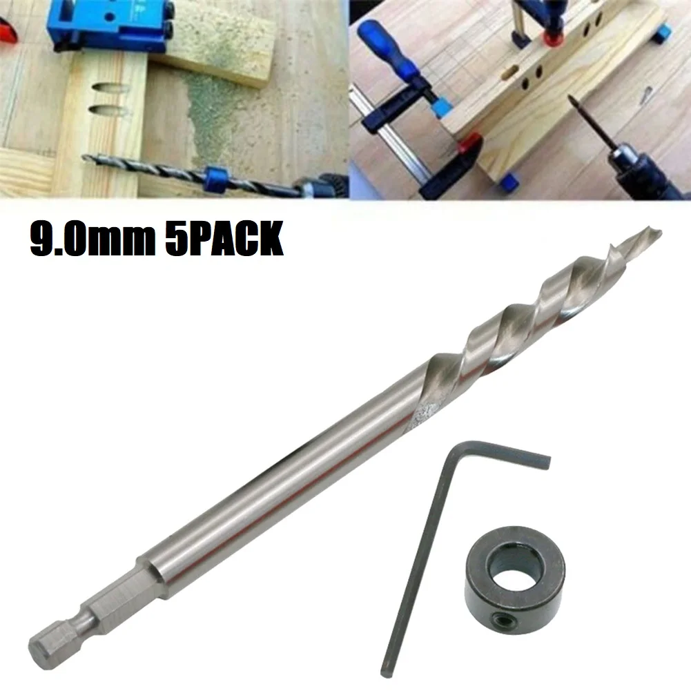 8888888 Step Drill Bit With Stoper Locator For Jig Guide Manual Pocket Pilot Hole Depth Stop Collar 1/4 Hex Round Woodworking
8888888 Step Drill Bit With Stoper Locator For Jig Guide Manual Pocket Pilot Hole Depth Stop Collar 1/4 Hex Round Woodworking