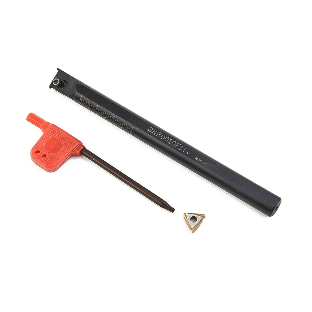 Boring Lathe Bar Turning Holder 10*125mm T8 Wrench Kit AG60 Carbide Insert Blade SNR0010K11 Internal 11NR 11IR
Boring Lathe Bar Turning Holder 10*125mm T8 Wrench Kit AG60 Carbide Insert Blade SNR0010K11 Internal 11NR 11IR