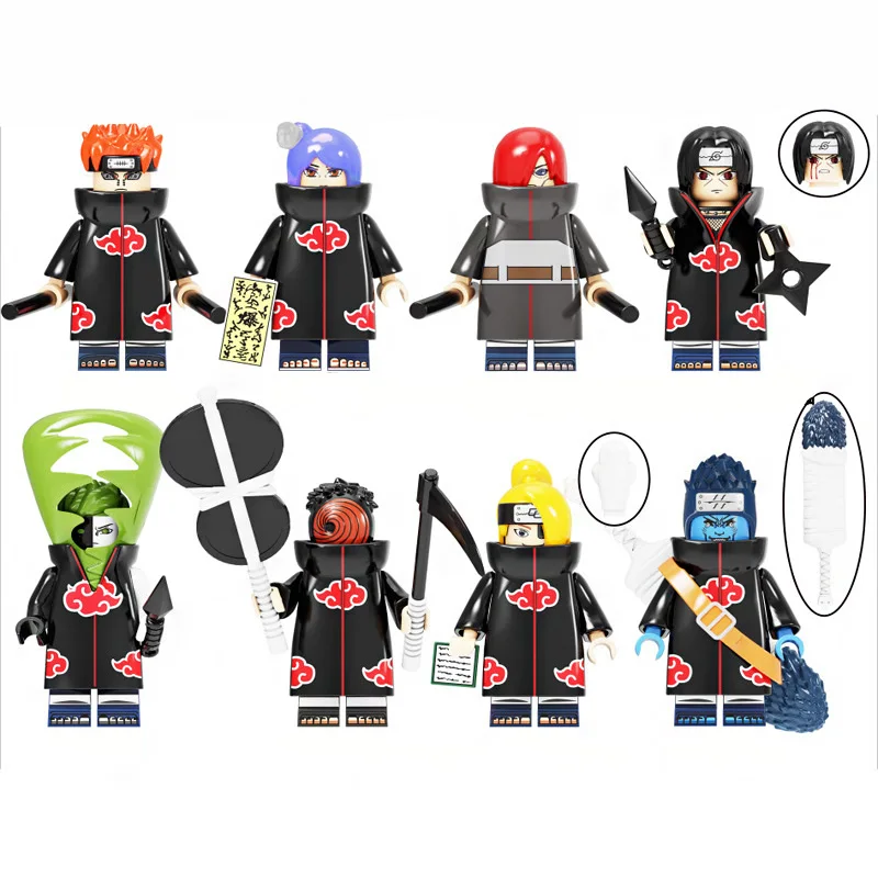 Naruto Building Blocks Sasuke Kakashi Akatsuki Bricks Anime Mini Action Figures Heads Assembly Toys Kids Birthday Gift Wholesale
Naruto Building Blocks Sasuke Kakashi Akatsuki Bricks Anime Mini Action Figures Heads Assembly Toys Kids Birthday Gift Wholesale