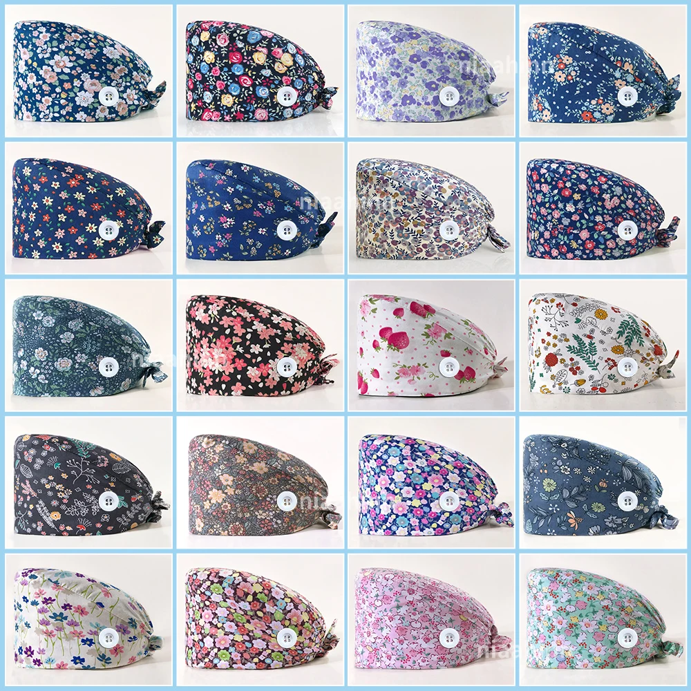 Breathable Scrubs Caps Floral Printed Dentistry Work Hat Casual Medical Cap Unisex Outdoors Nurse Hats for Home Worker Men&women
Breathable Scrubs Caps Floral Printed Dentistry Work Hat Casual Medical Cap Unisex Outdoors Nurse Hats for Home Worker Men&women