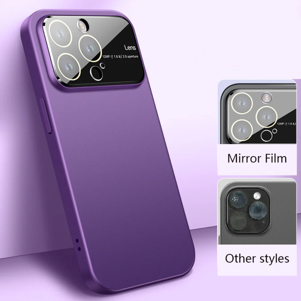 Suitable for IPhone14promax Large Window Goggles Mobile Phone Case Matte Skin Feeling Apple 13 12 Pro Anti-fall Protective Case
Suitable for IPhone14promax Large Window Goggles Mobile Phone Case Matte Skin Feeling Apple 13 12 Pro Anti-fall Protective Case