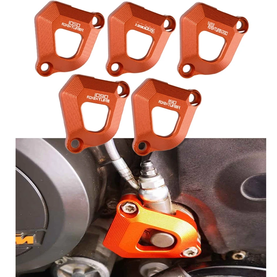 CNC Motorcycle Accessory Clutch slave cylinder guard protector FOR 1050 1090 1190 ADVENTURE 1290 SUPER Adventure 1290SUPER DUKE
CNC Motorcycle Accessory Clutch slave cylinder guard protector FOR 1050 1090 1190 ADVENTURE 1290 SUPER Adventure 1290SUPER DUKE