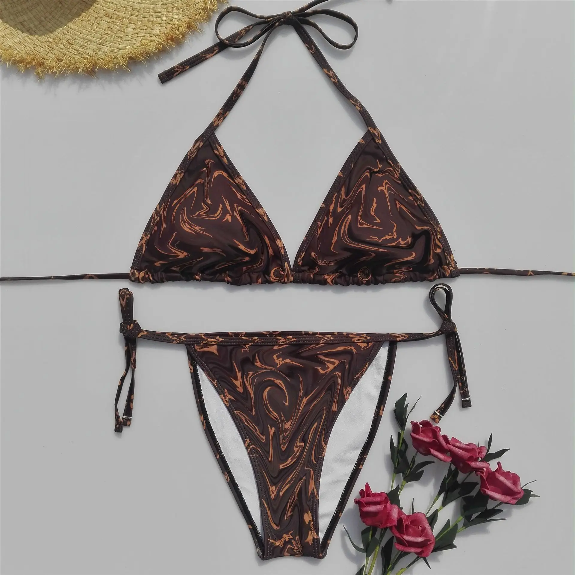 Sexy fashion bikini swimsuit women's triangle bag split 2-piece swimsuit women thong bikinis
Sexy fashion bikini swimsuit women's triangle bag split 2-piece swimsuit women thong bikinis