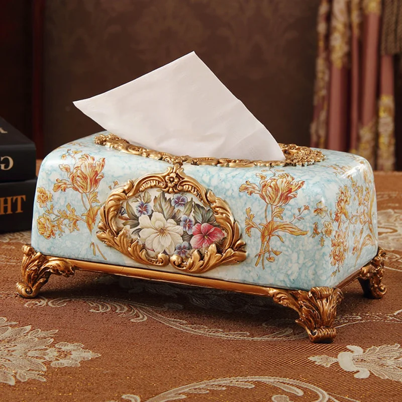 multifunctional European tissue luxury creative living room coffee table American drawer remote control storage box ornament
multifunctional European tissue luxury creative living room coffee table American drawer remote control storage box ornament