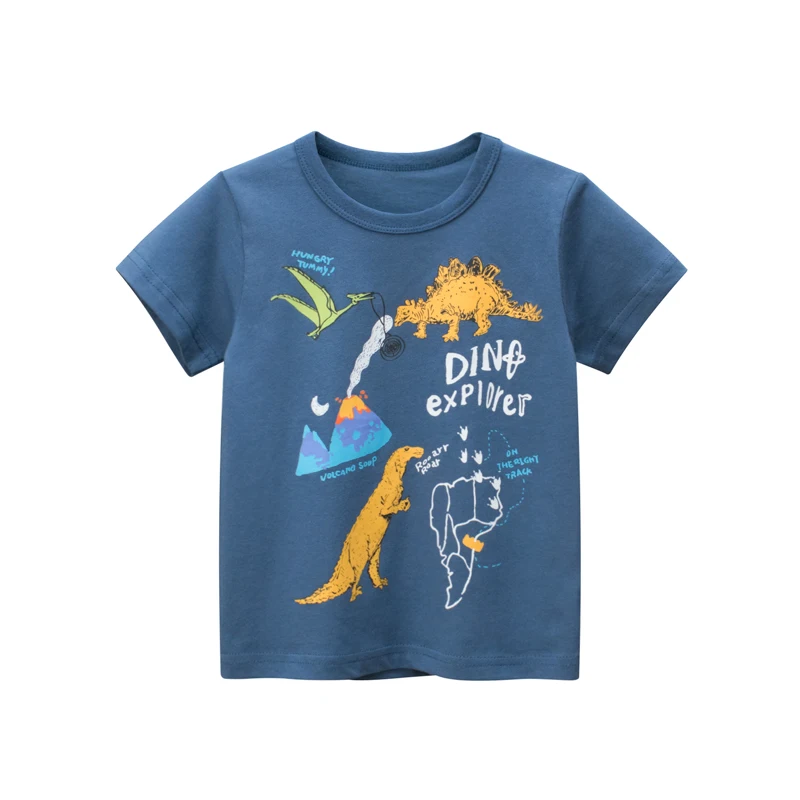 Kids Outfits Dinosaur T-shirts Cartoon Printed Tees Children Tops Short-sleeve Clothes for Summer
Kids Outfits Dinosaur T-shirts Cartoon Printed Tees Children Tops Short-sleeve Clothes for Summer