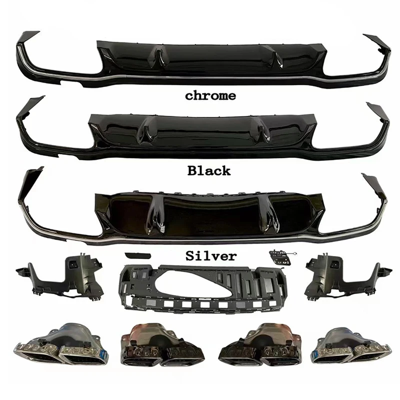 Подходит для benz w213 E-class 2020 + refit E63s диффузор + наконечник высококачественный бампер модифицированный задний бампер запчасти для горла
Подходит для benz w213 E-class 2020 + refit E63s диффузор + наконечник высококачественный бампер модифицированный задний бампер запчасти для горла