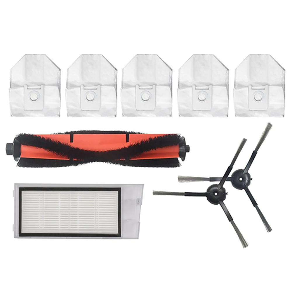 For ROIDMI EVE Plus Vacuum Cleaner Parts Main Side Brush HEPA Filter Dust Bag Accessories Replacement Parts 
For ROIDMI EVE Plus Vacuum Cleaner Parts Main Side Brush HEPA Filter Dust Bag Accessories Replacement Parts