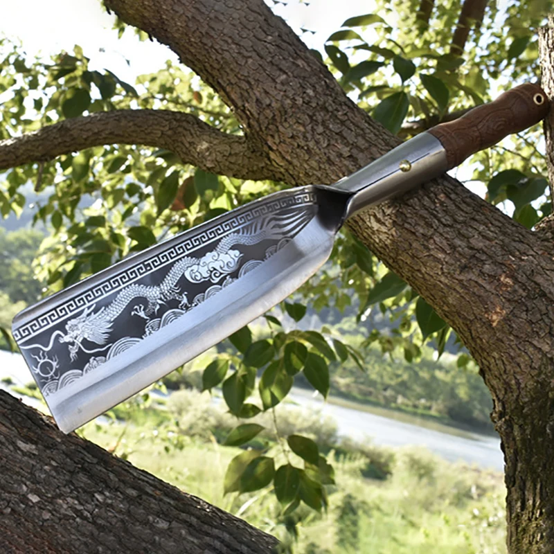 

Нож для измельчения древесины, 9 дюймов, ручной работы, топор для мачете, кухонные ножи Longquan, охотничий уличный нож для выживания, инструменты для домашней птицы