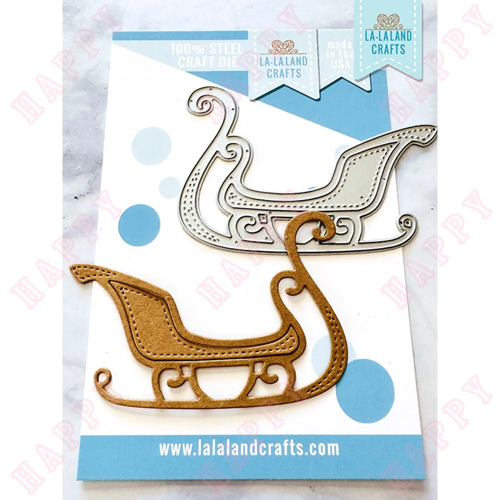 New Christmas Metal Cutting Dies Open Sleigh DIY Craft Make Greeting Card Photo Album Scrapbooking Decoration Embossing Template
New Christmas Metal Cutting Dies Open Sleigh DIY Craft Make Greeting Card Photo Album Scrapbooking Decoration Embossing Template