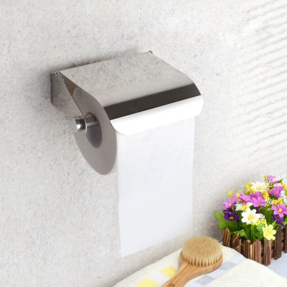 Tissue Roll Holder Wall Mounted Paper Stand Dispensers Space Saving Stainless Steel Toilet Roll Holder Waterproof
Tissue Roll Holder Wall Mounted Paper Stand Dispensers Space Saving Stainless Steel Toilet Roll Holder Waterproof