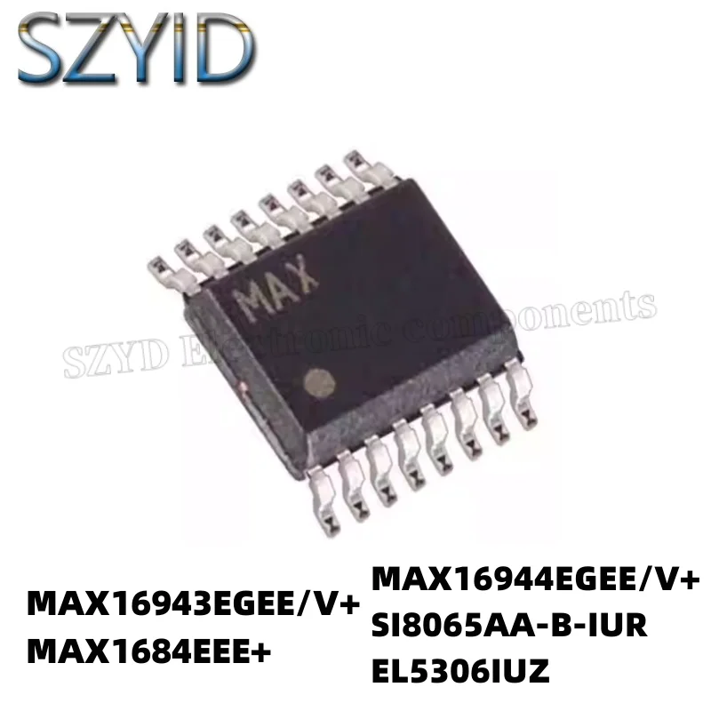 1 шт QSOP16-MAX16943EGEE/V + MAX1684EEE + MAX16944EGEE/V + SI8065AA-B-IUR EL5306IUZ
1 шт QSOP16-MAX16943EGEE/V + MAX1684EEE + MAX16944EGEE/V + SI8065AA-B-IUR EL5306IUZ