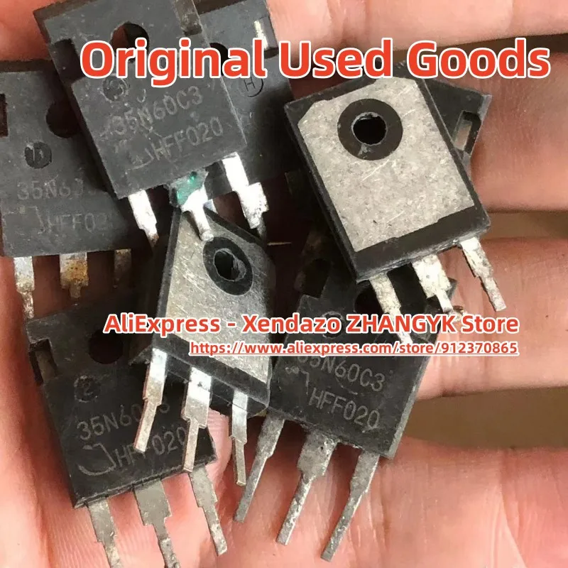 10 шт./партия (не новый) 35N60C3 SPW35N60C3 600V 35A TO-247 силовой транзистор оригинальные б/у товары 
10 шт./партия (не новый) 35N60C3 SPW35N60C3 600V 35A TO-247 силовой транзистор оригинальные б/у товары