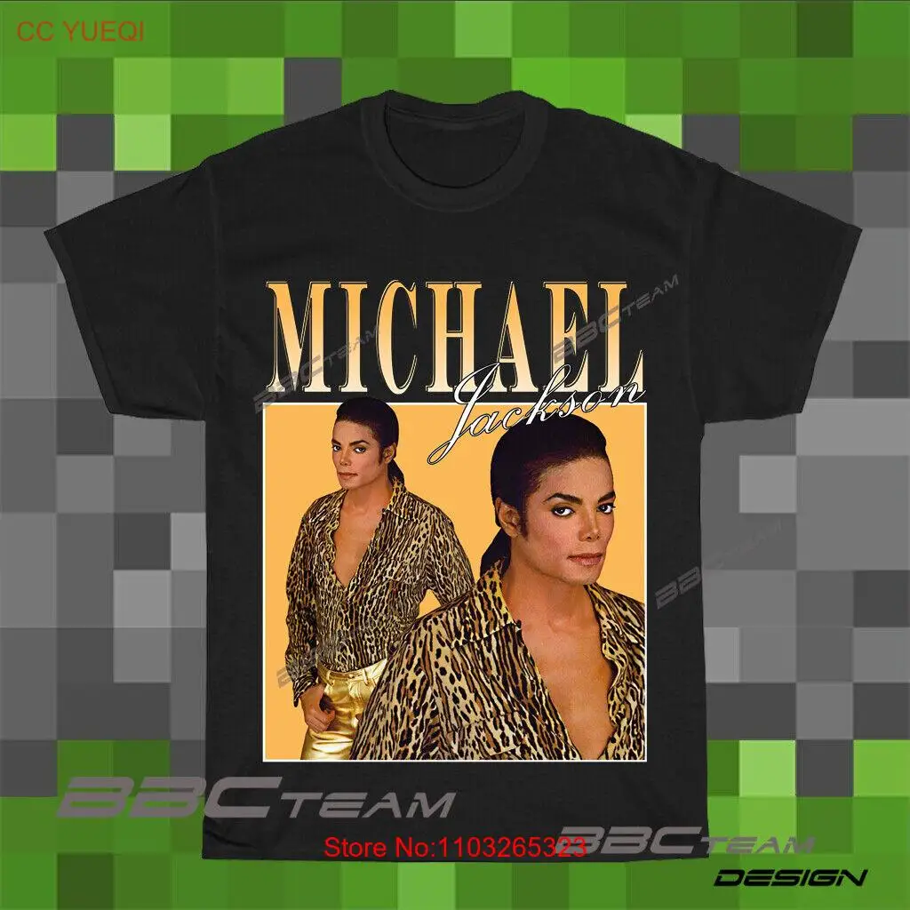 Новый вдохновленный MJ Майклом Футболка Джексон TOUR MERCH забавный американский
