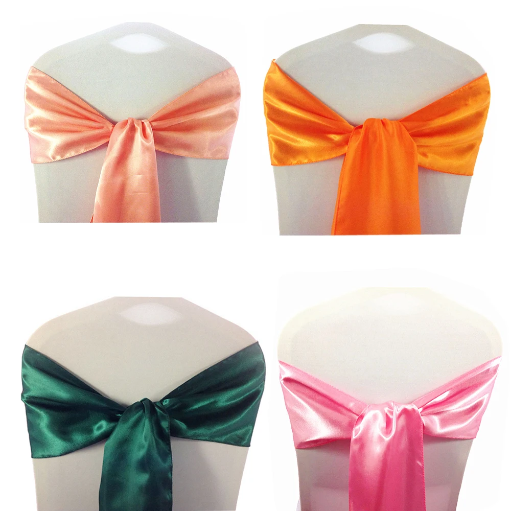10pcs/lot Satin Fabric Chair Sashes Wedding Chair Knot Cover Decoration Chairs Bow Ties For Wedding Banquet Party Event Decor
10pcs/lot Satin Fabric Chair Sashes Wedding Chair Knot Cover Decoration Chairs Bow Ties For Wedding Banquet Party Event Decor