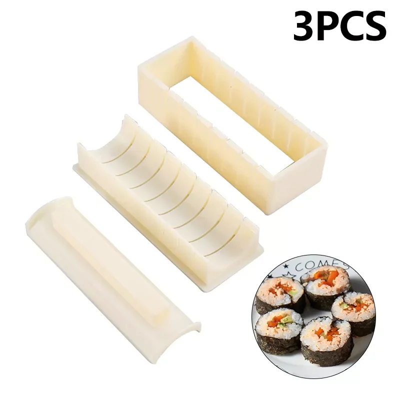 NEW Maker Rice Mold Hoge Kwaliteit Japanse Rijst Bal Cake Roll Mold Multifunctionele Mould Maken Sushi Gereedschap
NEW Maker Rice Mold Hoge Kwaliteit Japanse Rijst Bal Cake Roll Mold Multifunctionele Mould Maken Sushi Gereedschap