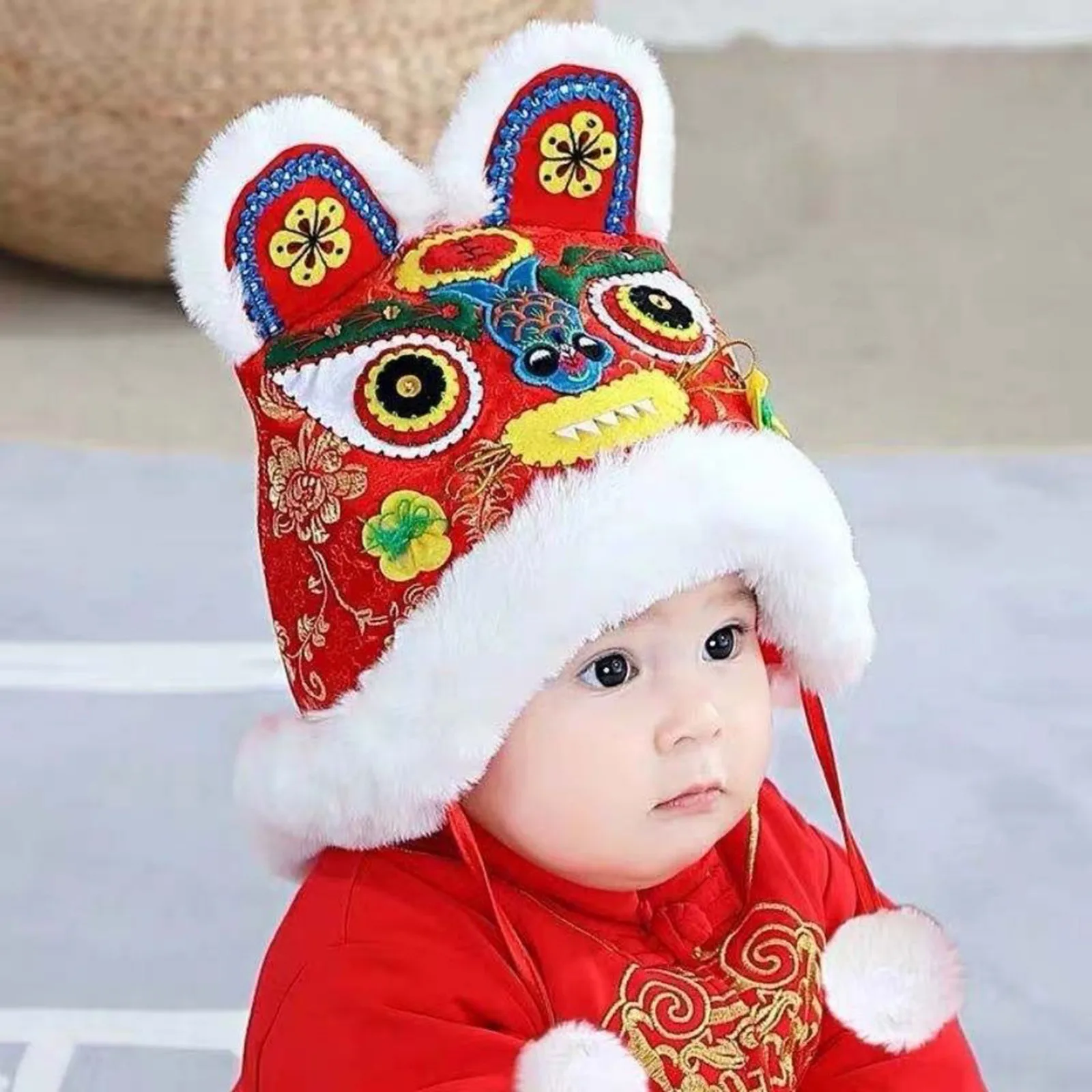 Adult Children Skullies Lucky Tiger Warm Headdress Chinese Style Vintage Beanies Hand Embroidered Hat Soft Winter Warm Cap 4
Adult Children Skullies Lucky Tiger Warm Headdress Chinese Style Vintage Beanies Hand Embroidered Hat Soft Winter Warm Cap 4