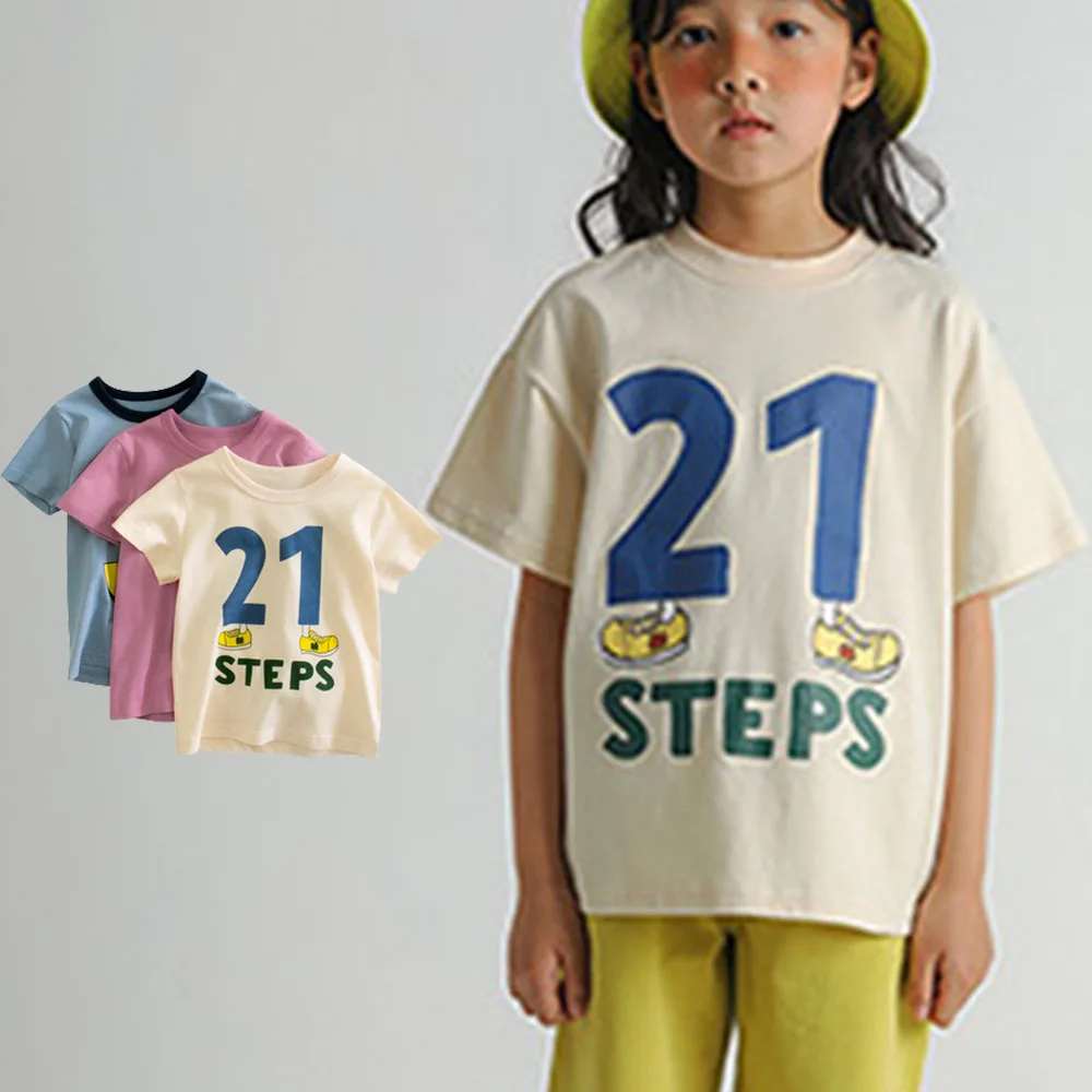 Boys T-Shirts 2022 New Summer kids Letter Printed Short Sleeved Tops Girls Tees Children's Cotton Clothes Korean Style
Boys T-Shirts 2022 New Summer kids Letter Printed Short Sleeved Tops Girls Tees Children's Cotton Clothes Korean Style