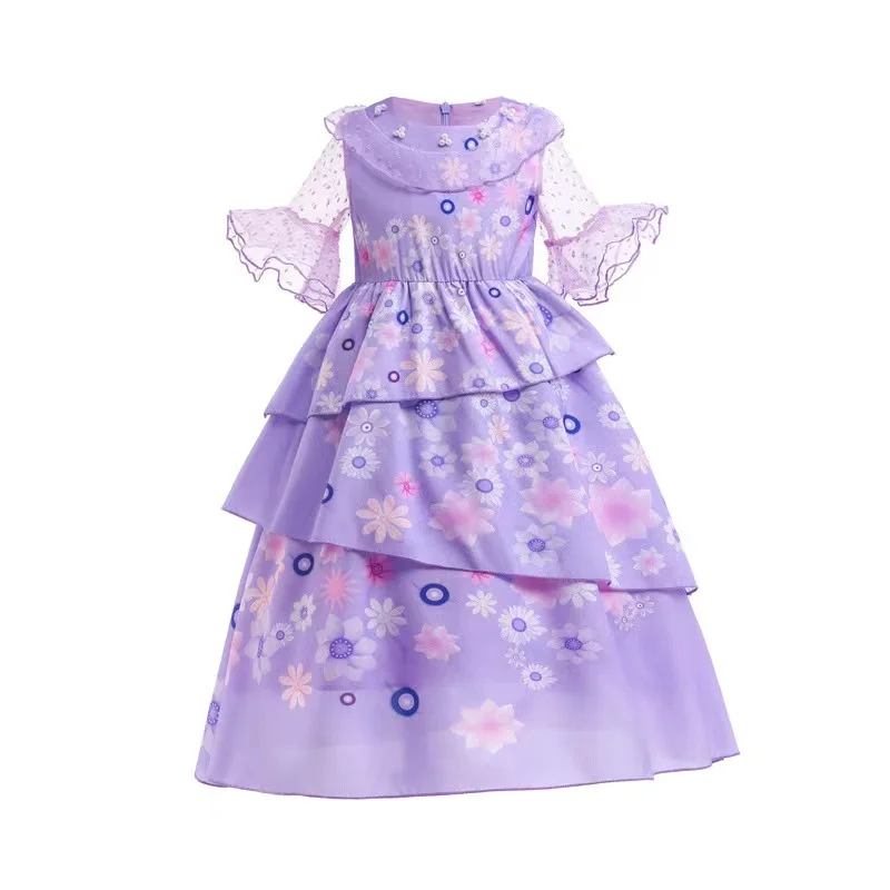Stage performance Frozen 1&2 Anna Elsa Princess Dress For Girls Isabella Mirabel Birthday Party Gown Kids Christmas Cosplay
Stage performance Frozen 1&2 Anna Elsa Princess Dress For Girls Isabella Mirabel Birthday Party Gown Kids Christmas Cosplay