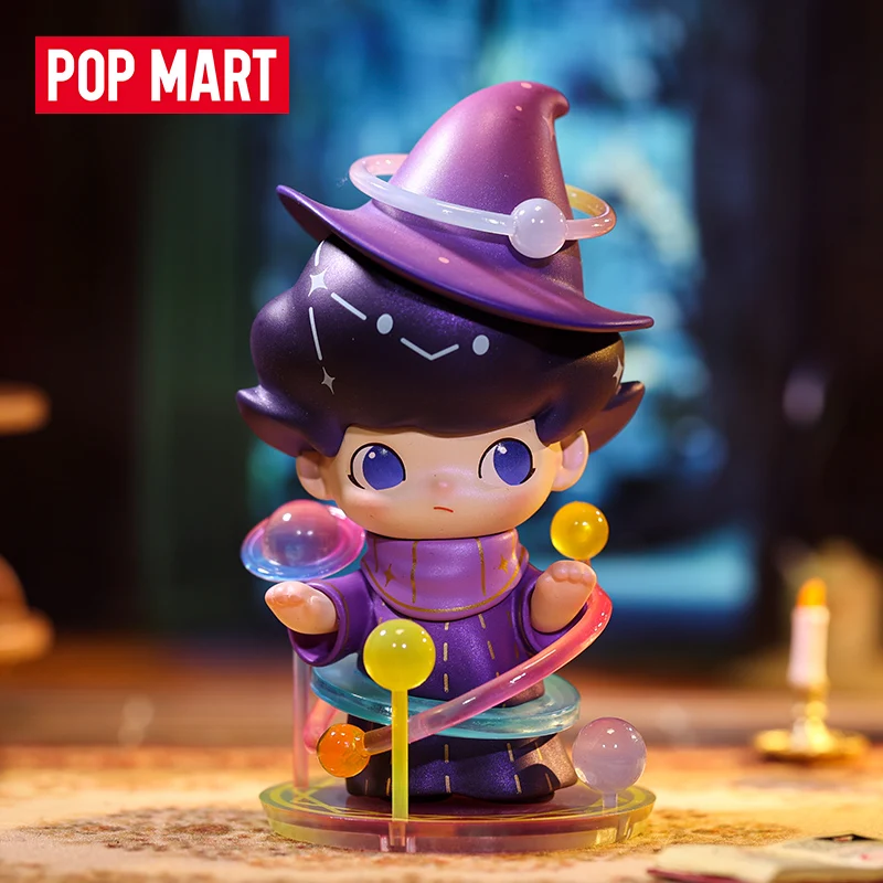 

Cute Anime Figure Gift Surprise Box Original Pop Mart Dimoo Constellation Series Blind Box Toys Model Confirm Style