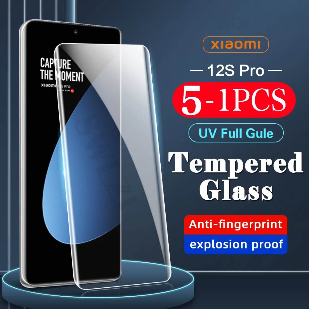 5-1Pcs 9D For xiaomi 13 pro 12 12s 12x UV Tempered Glass For xiaomi mi 11 10 Ultra 10s phone Screen Protector Protective Film
5-1Pcs 9D For xiaomi 13 pro 12 12s 12x UV Tempered Glass For xiaomi mi 11 10 Ultra 10s phone Screen Protector Protective Film
