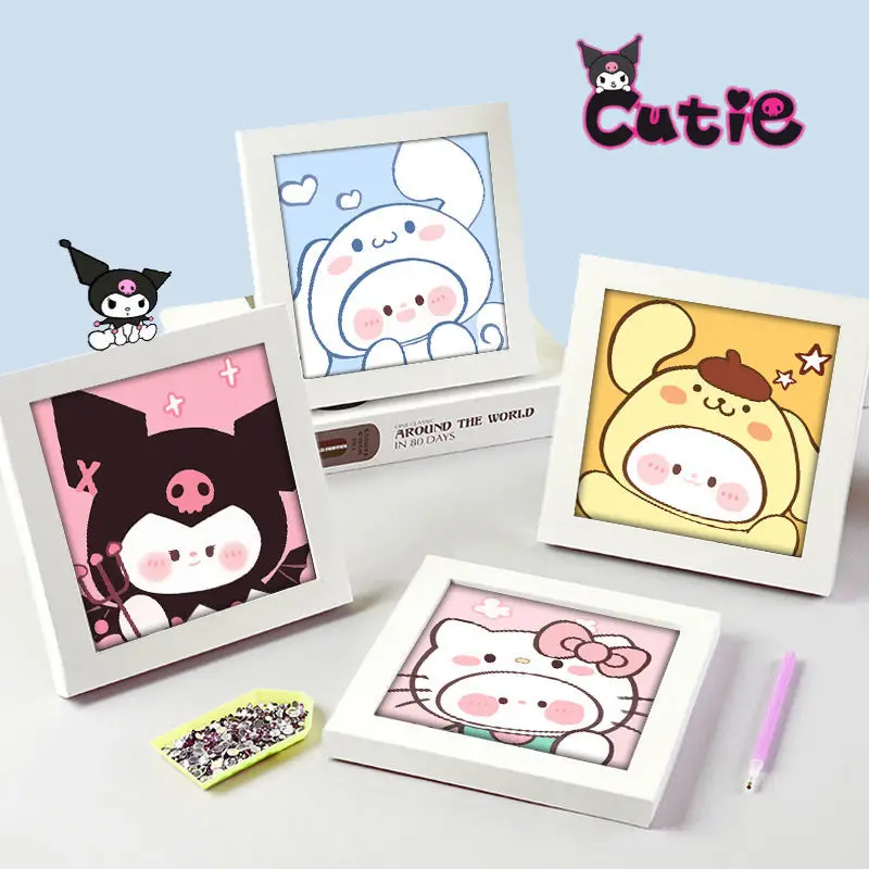 Kawaii Sanrios серия Cinnamoroll My Melody Hellokittys Kuromi Алмазный рисунок с рамкой для детей ручной работы Diy Алмазный рисунок подарок
Kawaii Sanrios серия Cinnamoroll My Melody Hellokittys Kuromi Алмазный рисунок с рамкой для детей ручной работы Diy Алмазный рисунок подарок