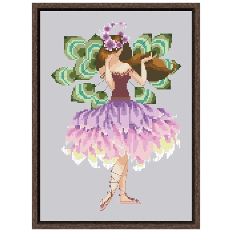 White clover fairy cross stitch kit aida fabric 18ct 14ct 11ct silver canvas cotton thread beads embroidery craft set
White clover fairy cross stitch kit aida fabric 18ct 14ct 11ct silver canvas cotton thread beads embroidery craft set