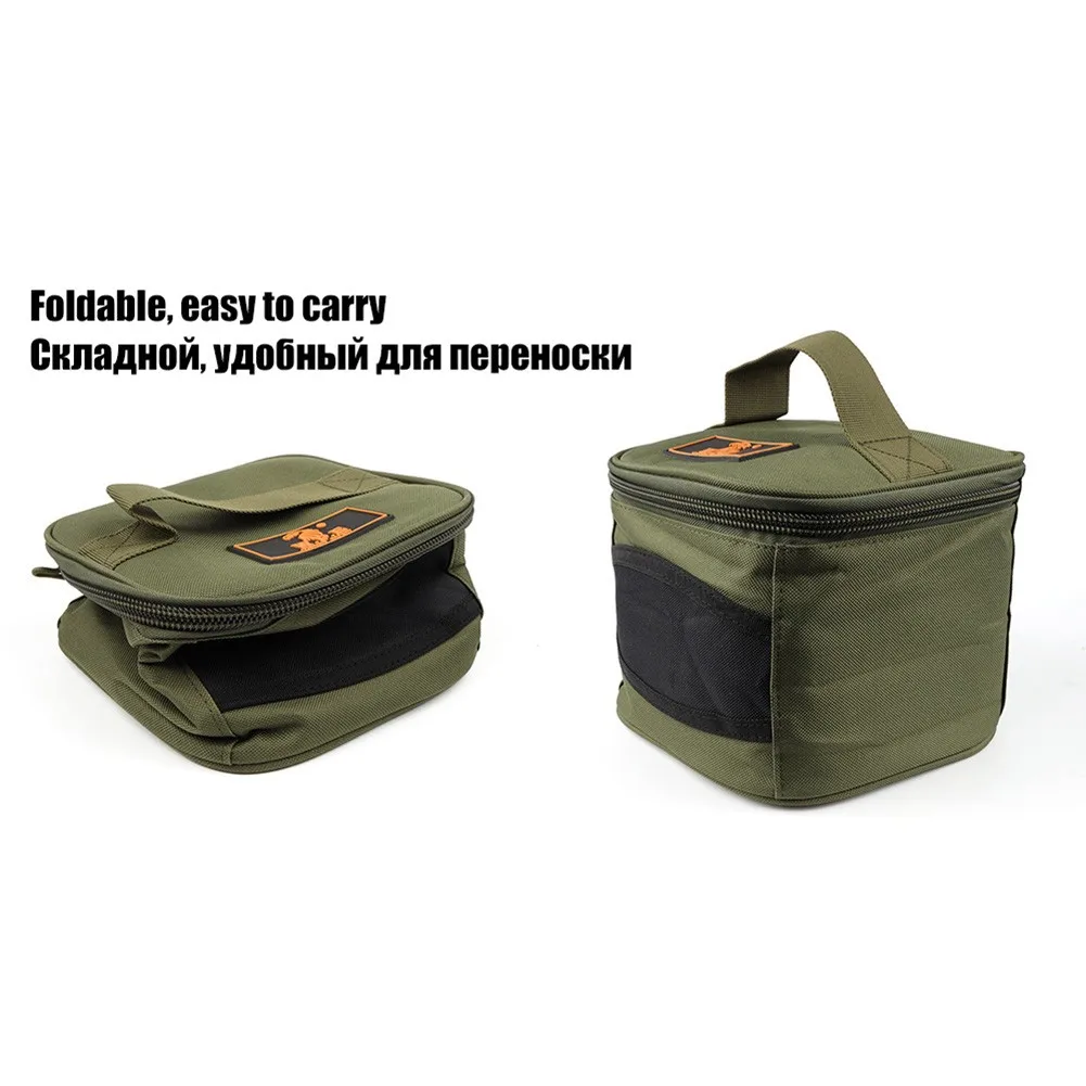 Сумка для рыболовных снастей из ткани «Оксфорд», 1 шт., 20*18*15 см, зеленая приманка и шестерня, многофункциональный чехол-катушка для хранения, водонепроницаемый, Лидер продаж
Сумка для рыболовных снастей из ткани «Оксфорд», 1 шт., 20*18*15 см, зеленая приманка и шестерня, многофункциональный чехол-катушка для хранения, водонепроницаемый, Лидер продаж