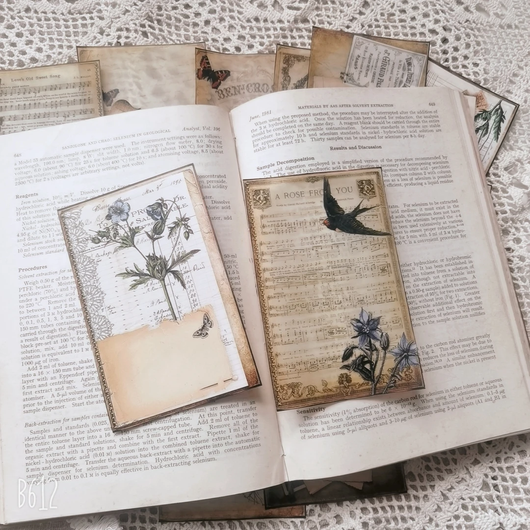 Retro Mixed Paper Collage Scrapbooking Journal Material Card Making Creative DIY Craft Background Paper No. 2 Hand Account Tool
Retro Mixed Paper Collage Scrapbooking Journal Material Card Making Creative DIY Craft Background Paper No. 2 Hand Account Tool