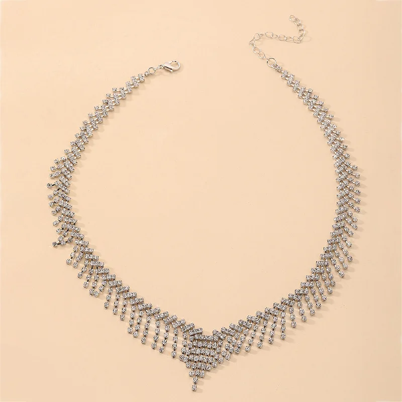 

Женское ожерелье с подвеской-кисточкой и цепочкой до ключиц в европейском и американском стиле Ins