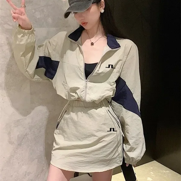 Women's mini golf skirt and jacket, two piece jacket, high quality, autumn, 2023
Women's mini golf skirt and jacket, two piece jacket, high quality, autumn, 2023