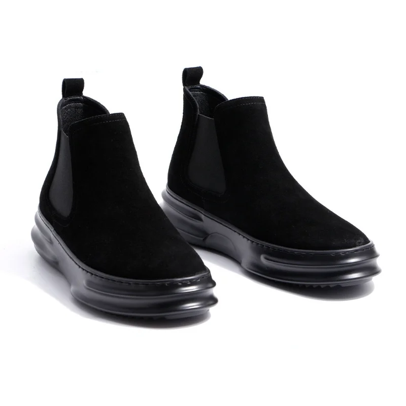 Men Boots Autumn and Winter Men Chesil Riding Boots Fashion Men One Step Plus Velvet Platform Men Boots Mens Shoes Safety Shoes
Men Boots Autumn and Winter Men Chesil Riding Boots Fashion Men One Step Plus Velvet Platform Men Boots Mens Shoes Safety Shoes