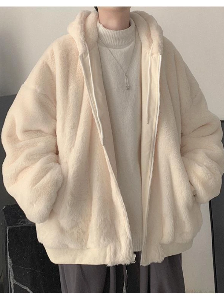 Двухстороннее зимнее пальто, Мужская утепленная толстовка из овечьей шерсти на молнии, в гонконгском стиле, теплая трендовая куртка с барха...
Двухстороннее зимнее пальто, Мужская утепленная толстовка из овечьей шерсти на молнии, в гонконгском стиле, теплая трендовая куртка с барха...