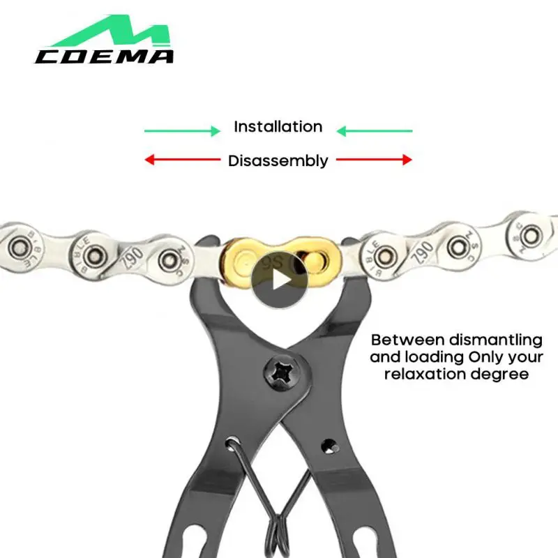 

Bicycle Open Close Chain Link Pliers Mini Mountain Bike Quick Removal Install Plier Chain Clamp Repair Tools Buckle Pliers