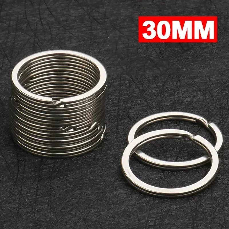 10-50 шт., кольца для ключей из нержавеющей стали
10-50 шт., кольца для ключей из нержавеющей стали