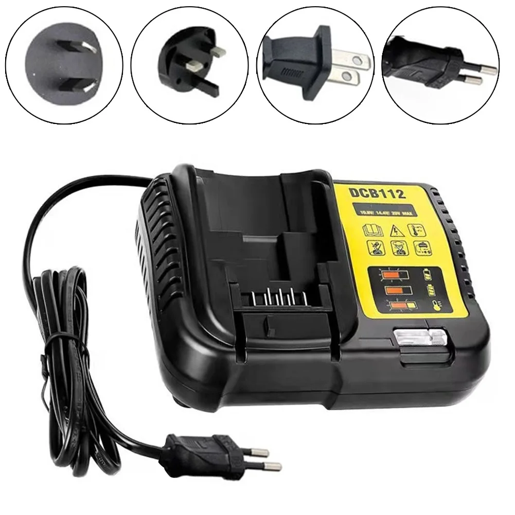 2A DCB112 Replace Battery Charger For De-walt Li-Ion Battery 18V DCB200 DCB101 Lithium Battery Fast Charger
2A DCB112 Replace Battery Charger For De-walt Li-Ion Battery 18V DCB200 DCB101 Lithium Battery Fast Charger