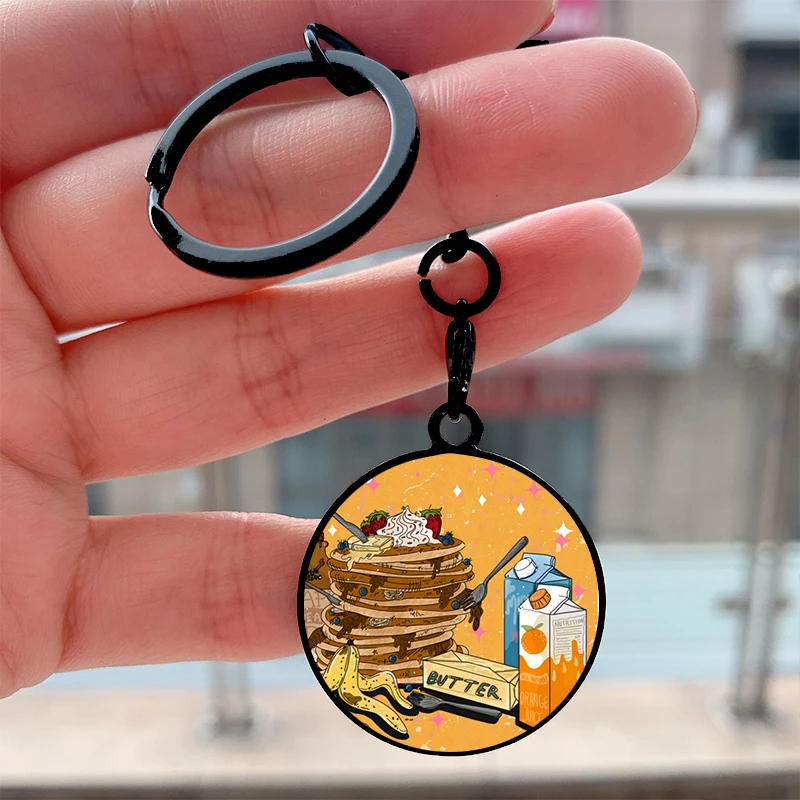 Fashion Breakfast for two people Cool Key Tag Motorcycles Cars Backpack Chaveiro Keychain For Friends Key Ring Gifts Accessories
Fashion Breakfast for two people Cool Key Tag Motorcycles Cars Backpack Chaveiro Keychain For Friends Key Ring Gifts Accessories