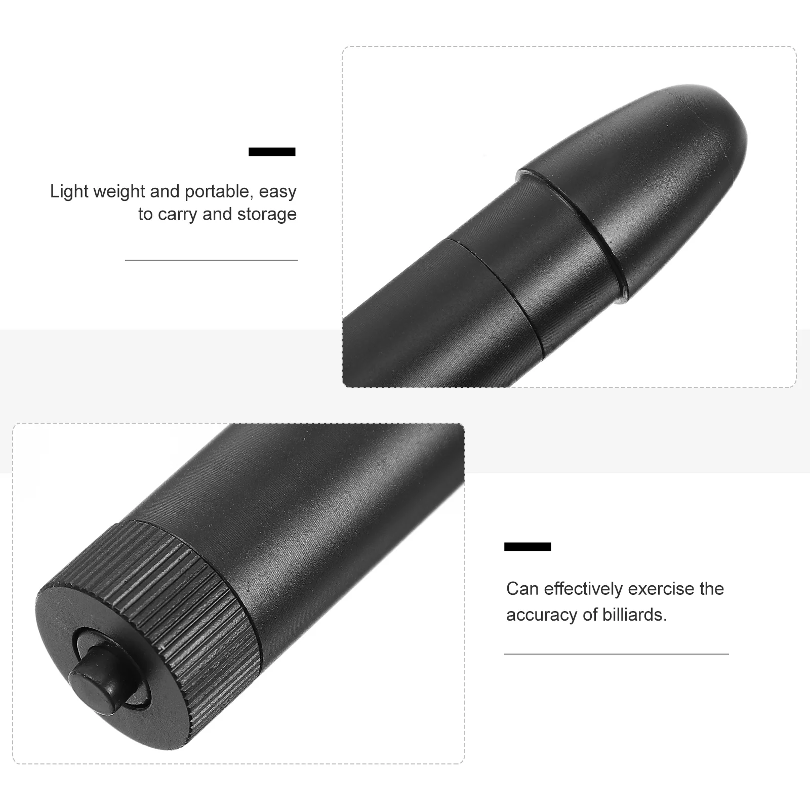 1pc Professional Durable Training Device Sights Bar Sight for Snooker Billiards
1pc Professional Durable Training Device Sights Bar Sight for Snooker Billiards