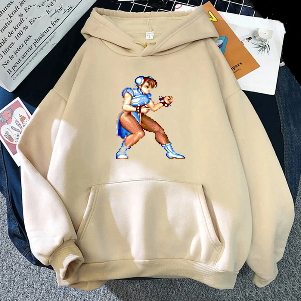 Hot Game Street Fighterr Popular Character CHUNLI Hoodie Manga Graphic Clothes Autumn Fleece Soft Pullovers Casual Sweatshirts
Hot Game Street Fighterr Popular Character CHUNLI Hoodie Manga Graphic Clothes Autumn Fleece Soft Pullovers Casual Sweatshirts