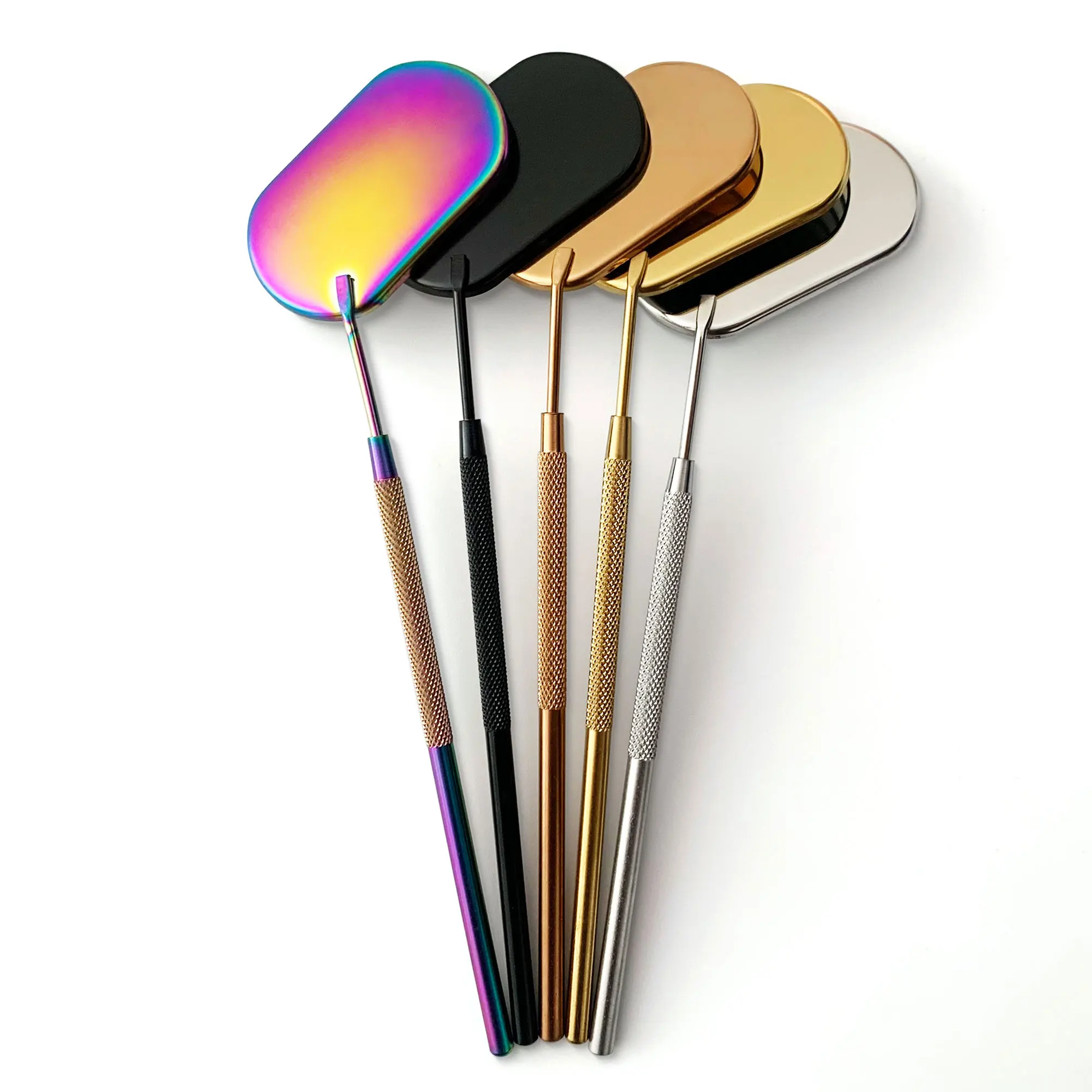 1 шт., многофункциональное зеркало для наращивания ресниц, из нержавеющей стали 
1 шт., многофункциональное зеркало для наращивания ресниц, из нержавеющей стали