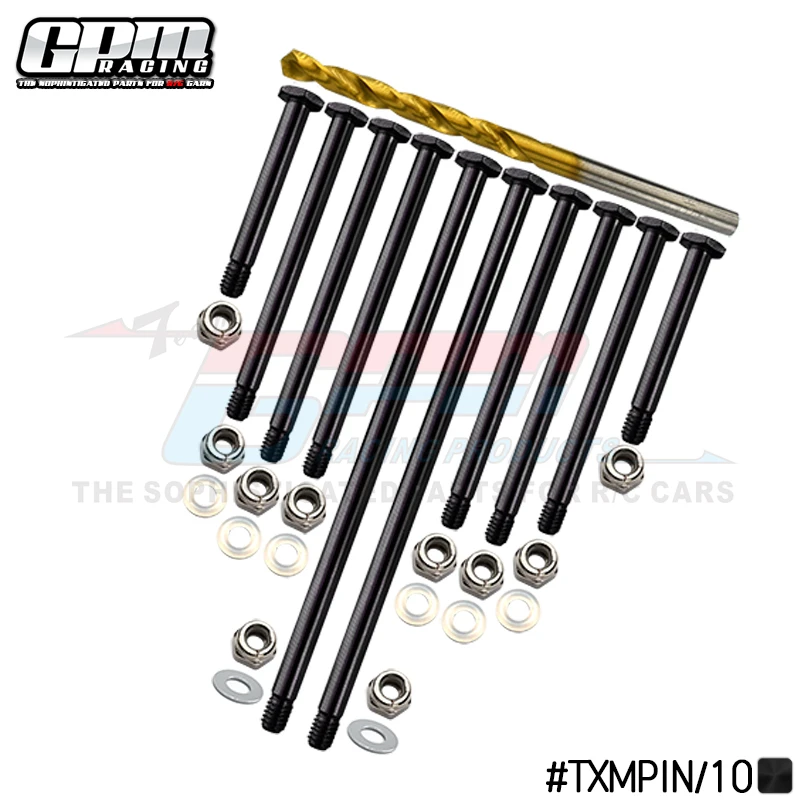 1/5 large X6S/8S XRT imported medium carbon alloy steel stiffened front and rear suspension A-arm PIN
1/5 large X6S/8S XRT imported medium carbon alloy steel stiffened front and rear suspension A-arm PIN