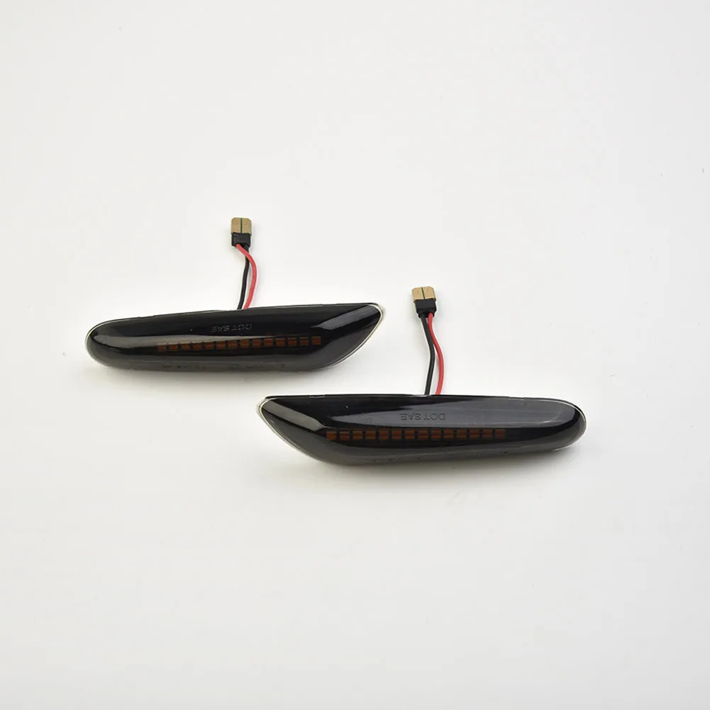 2pcs/pair Smoke Lens Dynamic LED Turn Signal Side Marker Light For BMW X3 X1 X3 X1 1 3 5 Series Flowing Turn Signal Indicator
2pcs/pair Smoke Lens Dynamic LED Turn Signal Side Marker Light For BMW X3 X1 X3 X1 1 3 5 Series Flowing Turn Signal Indicator
