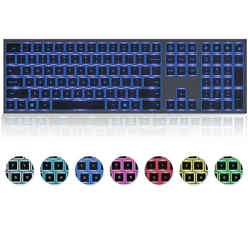Backlit Bluetooth Keyboard for iPad iPhone Full Size Rechargeable Multi-device Sync Wireless Keyboard for IOS Windows
Backlit Bluetooth Keyboard for iPad iPhone Full Size Rechargeable Multi-device Sync Wireless Keyboard for IOS Windows