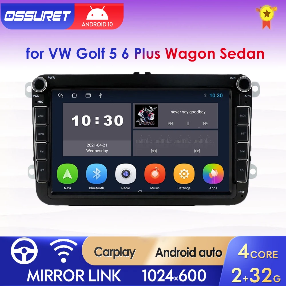 Мультимедийная магнитола на Android для VW Golf 5 6 Wagon Passat B6 Scirocco Polo 5 Golf Sedan Tiguan Jetta Carplay
Мультимедийная магнитола на Android для VW Golf 5 6 Wagon Passat B6 Scirocco Polo 5 Golf Sedan Tiguan Jetta Carplay