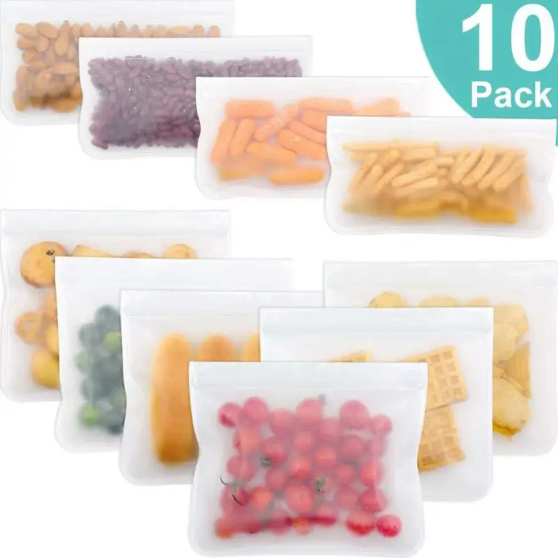 Silicone Food Storage Containers Leakproof Containers Reusable Stand Up Zip Shut Bag Cup Fresh Bag Food Storage Bag Fresh Wrap
Silicone Food Storage Containers Leakproof Containers Reusable Stand Up Zip Shut Bag Cup Fresh Bag Food Storage Bag Fresh Wrap