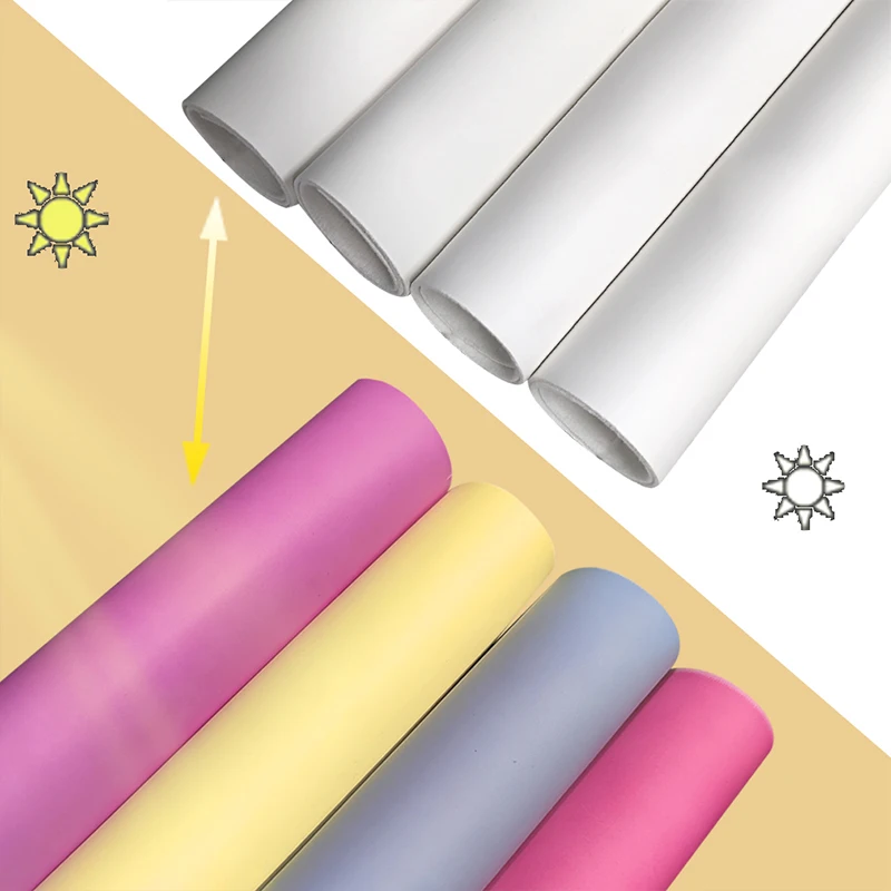 30x135CM Sunlight Uv Color Changing Faux Leather Fabric Sheet Leatherette for Shoes Bag Bows Crafts Sewing Accessories
30x135CM Sunlight Uv Color Changing Faux Leather Fabric Sheet Leatherette for Shoes Bag Bows Crafts Sewing Accessories